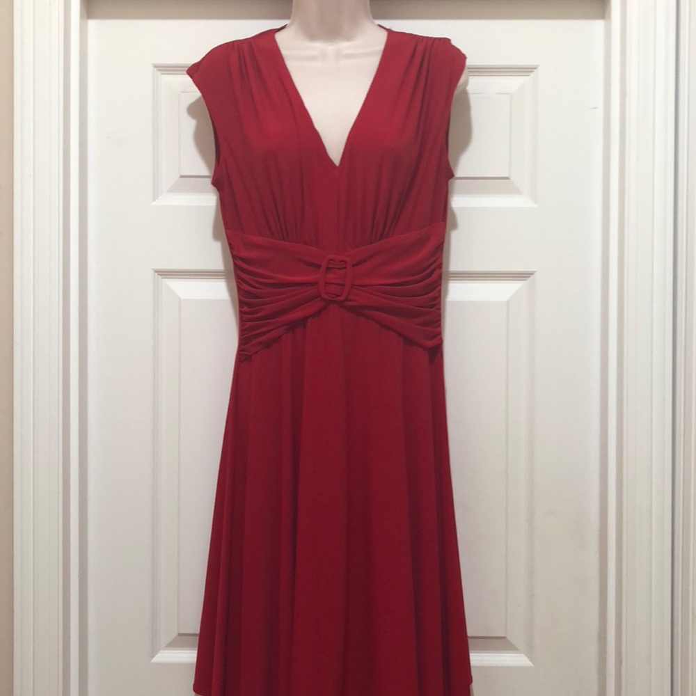 Karin Stevens Red Dress Size 6